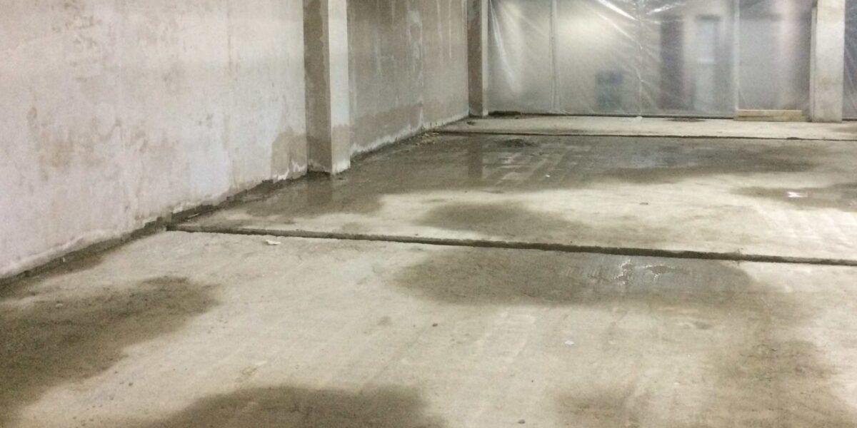 устранение намоканий бетона